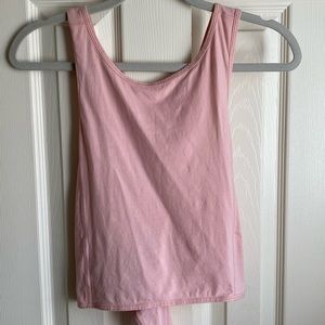 LULULEMON TIE TANK - CROPPED size 4